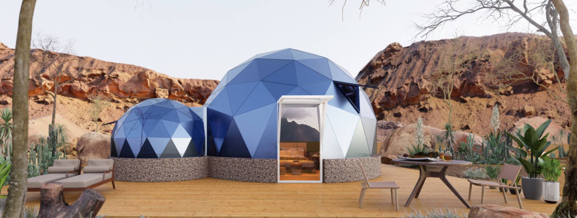 永宁县球形智能光伏玻璃星空房